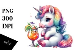 Colorful Baby Unicorn in Speakeasy Product Image 3