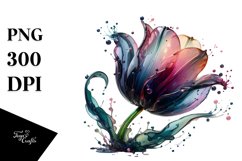 Abstract Tulip | Sublimation | Clipart Product Image 1