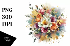 Colorfull Bouquet with Freesia Splash | Sublimation | Product Image 1