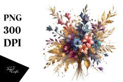 Colorfull Bouquet with Lobelia Splash | Sublimation | Product Image 3