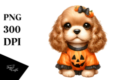 Expressive Baby Cocker Spaniel, Transparent PNG Product Image 1