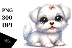 Happy Maltese, Transparent PNG Product Image 1