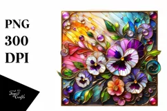 Watercolor Luxury Flower Splash Clipart Product Image 1