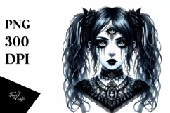 Ghotic Girl, Transparent PNG Product Image 3