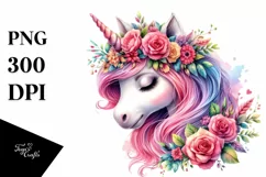Cute Baby Dancing Unicorn PNG Product Image 3