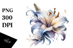 Watercolor Small Petals Clipart Product Image 1