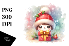 Christmas Gift Box PNG Product Image 1