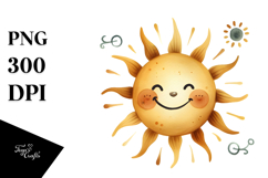 Happy Sun, PNG Product Image 1
