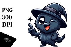 Cute Reaper with Hat, PNG Product Image 1