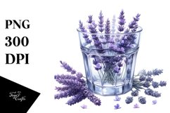 Watercolor with Lavender | Clipart Product Image 1