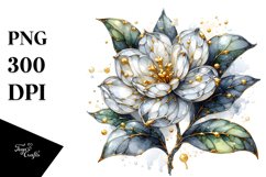 Detailed Gardenia | Abstract Clipart Product Image 1