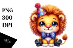 Happy Baby Lion PNG Product Image 1