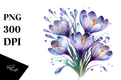 Crocus Flower, Transparent PNG Product Image 1