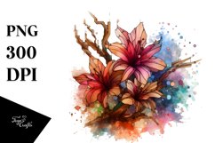 Stained Azalea | Abstract Clipart Product Image 1