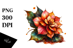 Stained Begonia | Abstract Clipart Product Image 1