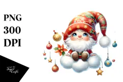 Cute Christmas Gnomes PNG Product Image 1