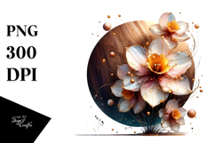 Glossy Narcissus, High-Res PNG Product Image 1