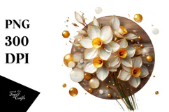 Glossy Narcissus, High-Res PNG Product Image 1