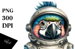 Energic Baby Macaw PNG Product Image 1