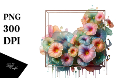 Glossy Nasturtium PNG Product Image 1