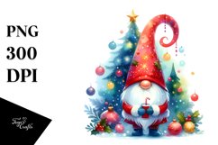 Vibrant Christmas Gnome PNG Product Image 3