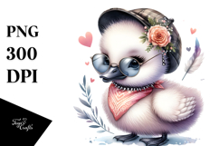 Energic Baby Swan PNG Product Image 1