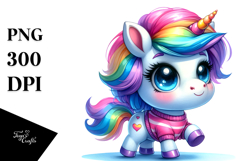 Unique Baby Unicorn PNG Product Image 1