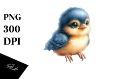 High-Detail Baby Bird PNG Product Image 1