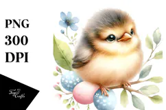 High-Detail Baby Bird PNG Product Image 1