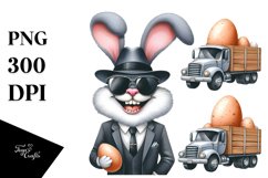 Loading Bunny with Eggs PNG Product Image 1