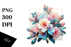 Shiny Rhododendron Poppy PNG Product Image 1