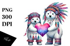 Cute Polar Bear, PNG Product Image 1