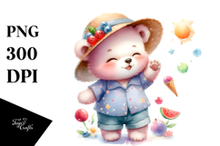 Energic Baby Bear PNG Product Image 1