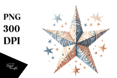 Simple Star, Transparent PNG Product Image 1