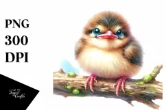 High-Detail Baby Bird PNG Product Image 3