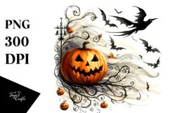 Simple Haloween Wailing Winds | Sublimation | Clipart Product Image 1