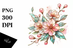 Pastel Cherry Blossom made of Transparent Product Image 3