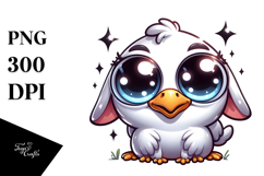 Cute Bird with Large Udder PNG Product Image 1