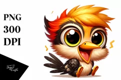 Crazy Baby Woodpecker Clipart Product Image 1