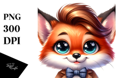 Cool Fox Baby, PNG Product Image 1