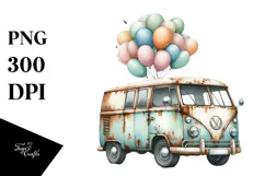 Vintage Campervan, 20 oz Tumbler Product Image 1
