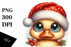Funny Baby Duck with Popping Eyes PNG Product Image 3