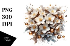 Glossy Jasmine y Clipart Product Image 3