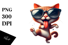 Vibrant Cat, Transparent PNG Product Image 1
