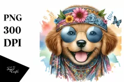 Funny Cute Puppy Portrait Clipart Product Image 3
