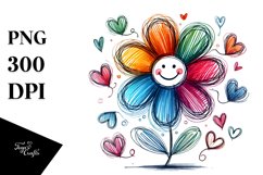 Spring Flower Sublimation|Clipart Product Image 1