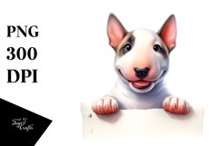Funny Baby Bull Terrier | Clipart Product Image 1