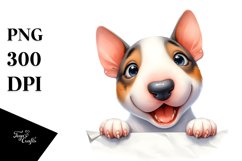 Funny Baby Bull Terrier | Clipart Product Image 3