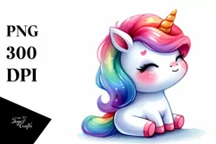 Simple Vibrant Baby Unicorn Halloween Drawing Sublimation Product Image 1