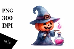 Simple Funny Halloween Elixir Clipart, High-Res PNG Product Image 3